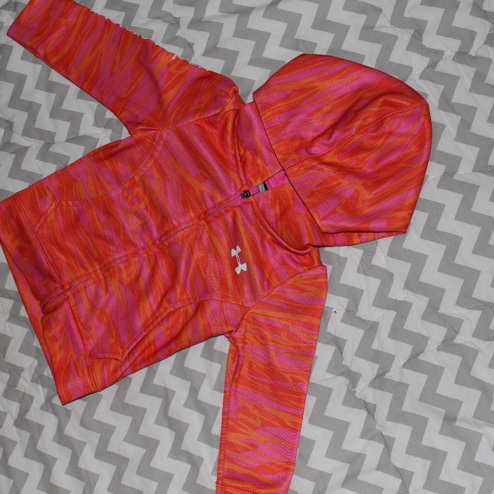 Under Armour Baby Girls' Zebra Hoodie